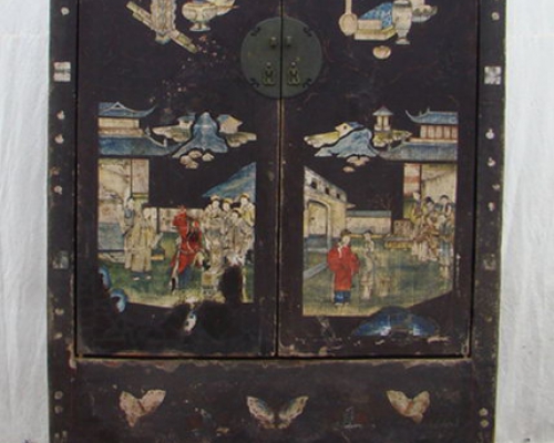 黑五彩大柜|Multicolored big cabinet
