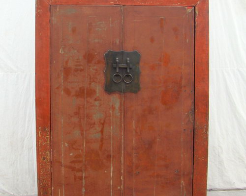 红描金大柜工厂|Red & gilt big cabinet