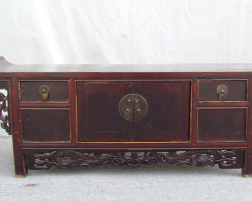 二抽二门炕桌|Chinese antique table