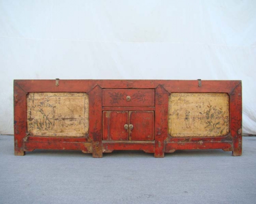 描彩面柜|chinese antique cabinet