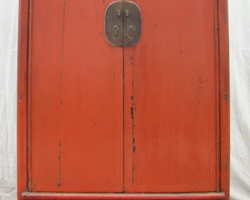 红二门大柜|Red Big cabinet with two doors