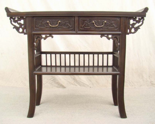 古典家具二抽翘头桌|antique furniture--table