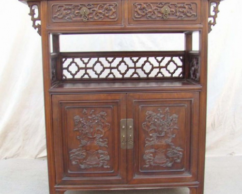二抽二门条桌|table