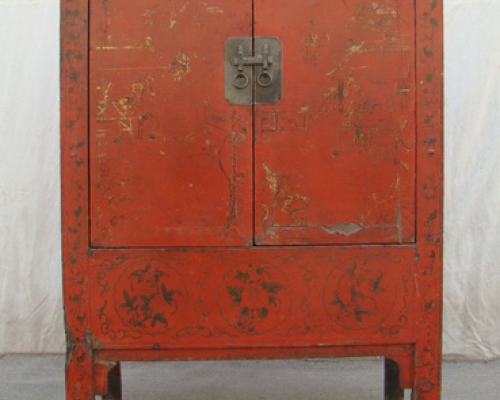红描金中柜工厂|cabinet