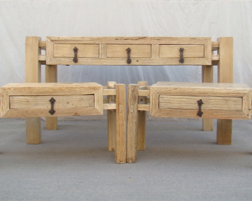 三抽两面桌|table