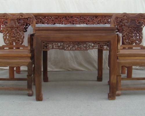 中堂|reproduction table&chair