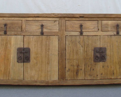 四抽四门柜|cabinet