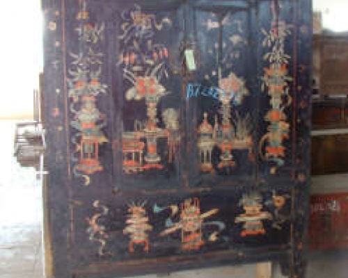 描彩二门柜工厂|cabinet with 2 doors