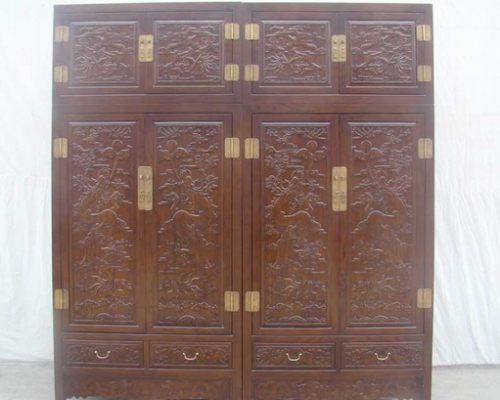 雕龙顶箱柜|big cabinet