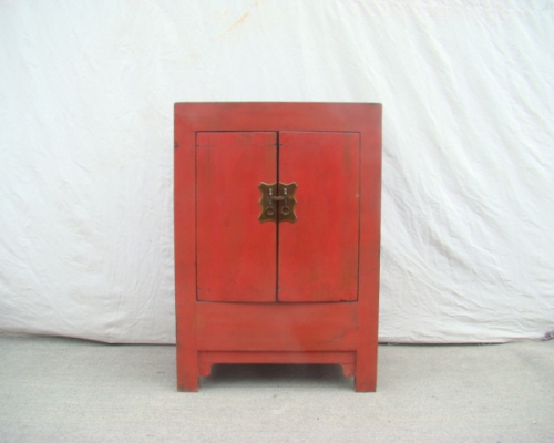 红漆小柜工厂red small cabinet