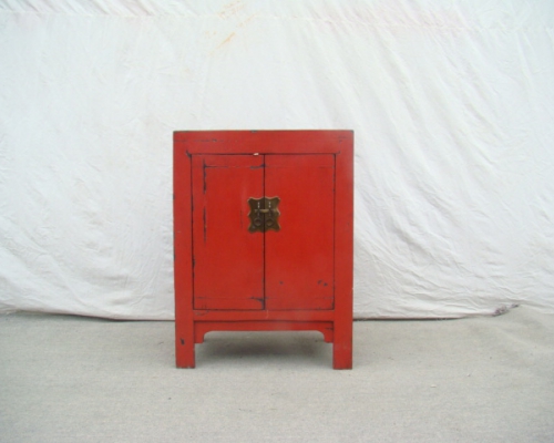 红漆小柜工厂|red small cabinet