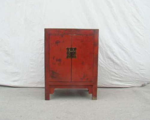 红漆小柜工厂|red small cabinet