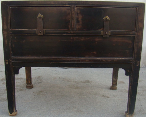 高碑店老家具二抽柜|antique furniture Cabinet