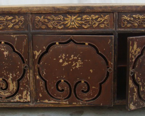古典家具三抽三门柜|antique furniture-cabinet