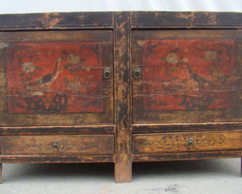 二格面柜|antique chest