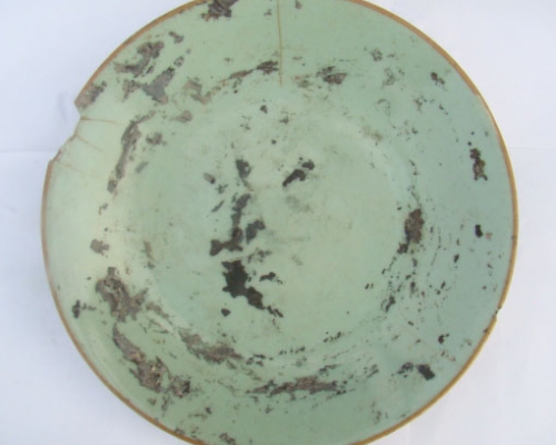 绿碟子|round tray