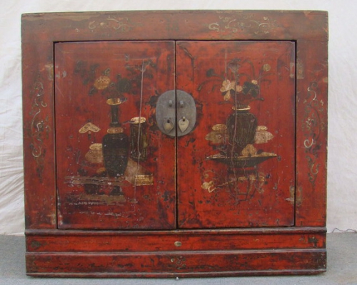 书箱柜|painted cabinet