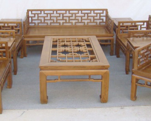 古典家具沙发十件套|antique furniture--sofa