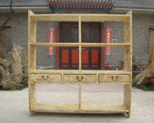 三抽书架