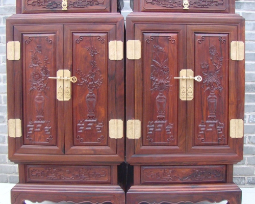 一抽二门花几