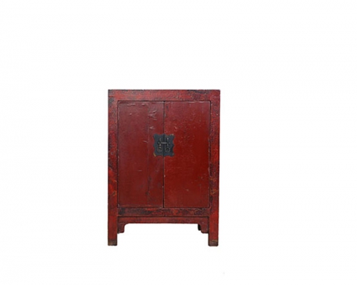 红漆小柜