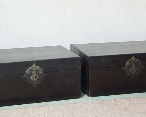 皮箱|Leather trunk
