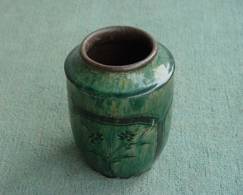 绿陶罐|Green pottery jar