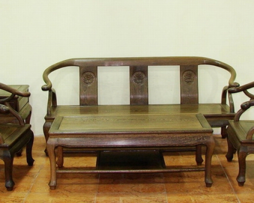 茶桌带椅凳|Chinese antique funiture
