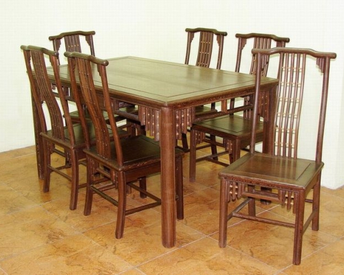 餐桌带椅|table and chair