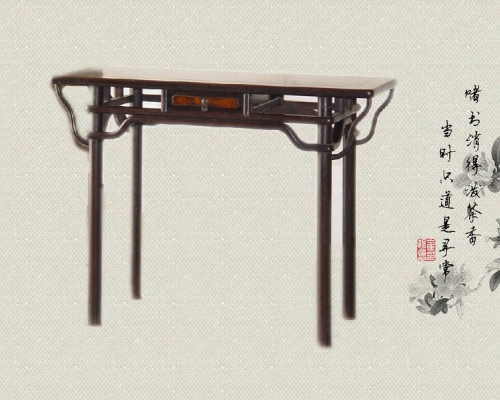 单抽桌|long table