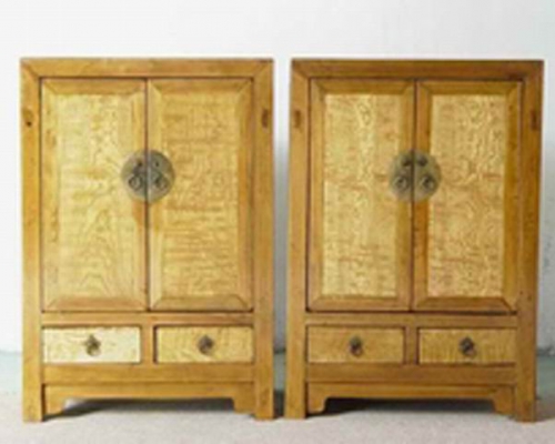 二抽二门樱木柜|Cherry wood cabinet with two drawers and two doors
