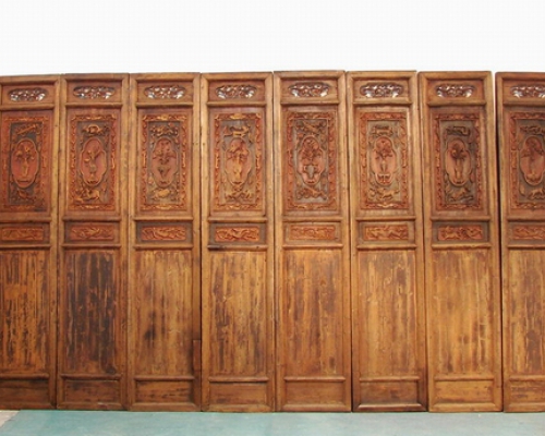门花板|Carved doorboard