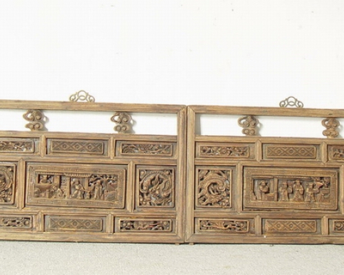 雕花挂屏|Carved hanging screen