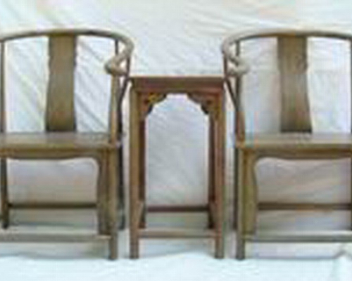 圈椅带几|Round-backed armchair