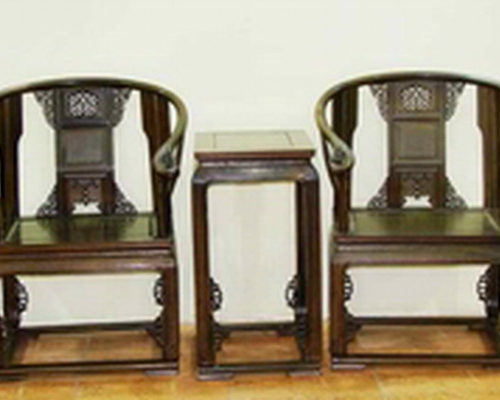 圈椅带几|Round-backed armchair
