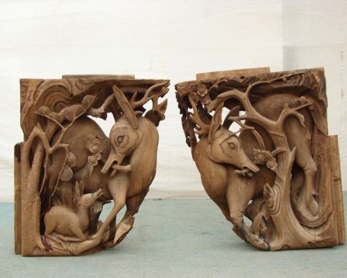 瑞兽牛腿工厂|Carving