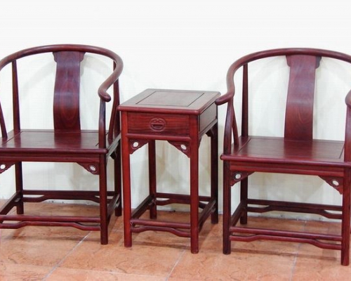 圈椅带几|Round-backed armchair