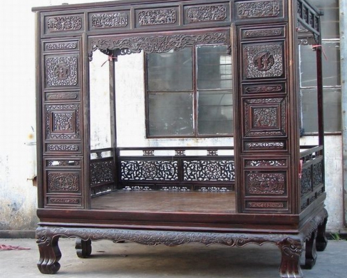 架子床|Canopy bed
