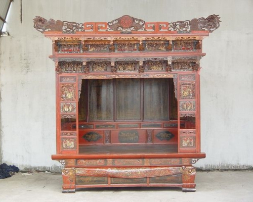 架子床|Canopy bed