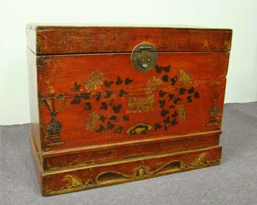 描彩箱|painted trunk