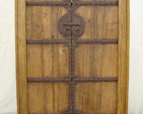 铁门带框|Iron gate with doors frame