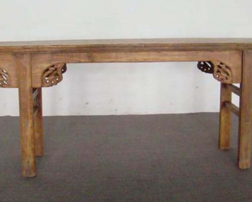 雕花翘头条几|carving stand