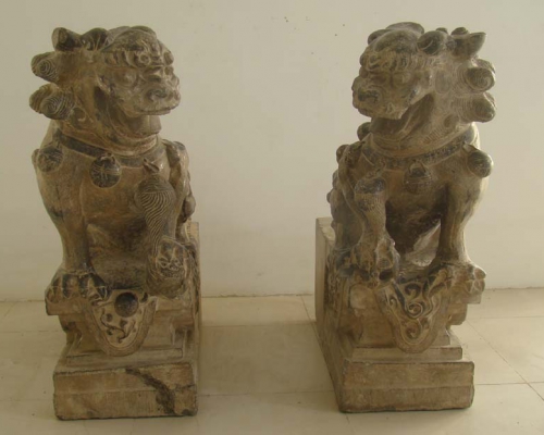 石狮头|Stone lion head