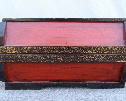 描金方盒|gold gilt box