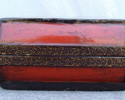 描金方盒|gold gilt box