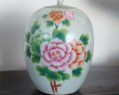 五彩瓷罐工厂|pottery