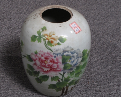 五彩瓷罐工厂|pottery