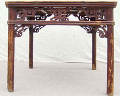 雕花方桌高碑店|Carved hanging table