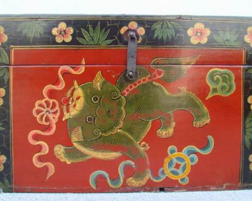 描彩箱高碑店|painted small trunk