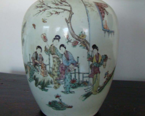五彩瓷罐工厂|pottery